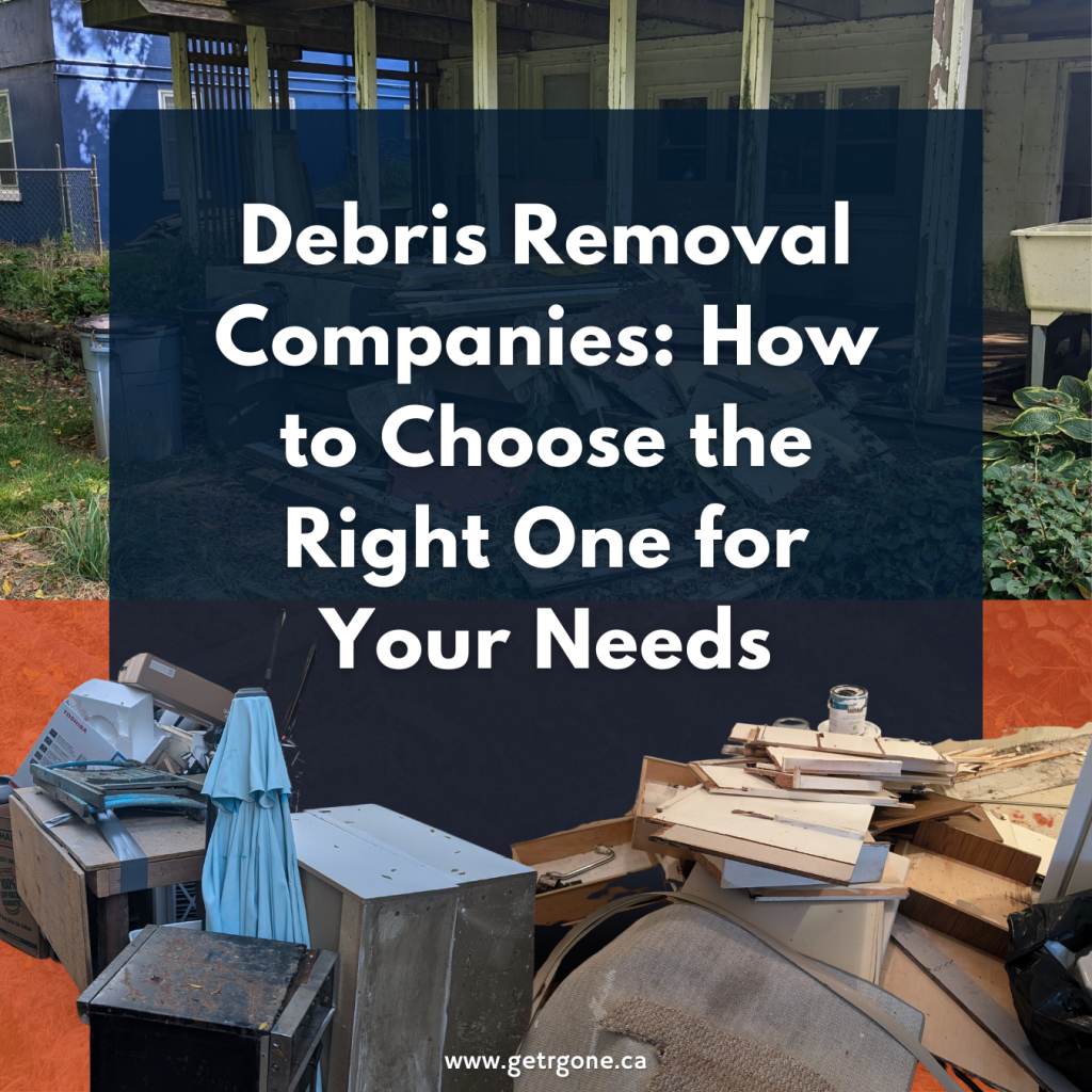 Debris Removal in London and St Thomas Ontario