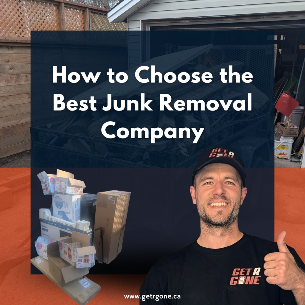 How to choose the best junk removal company in London and St Thomas Ontario