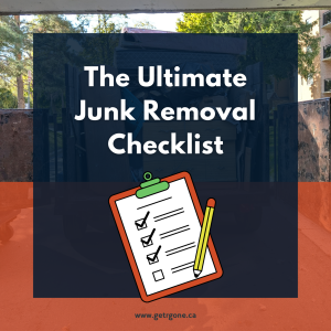 The Ultimate Junk Removal Checklist